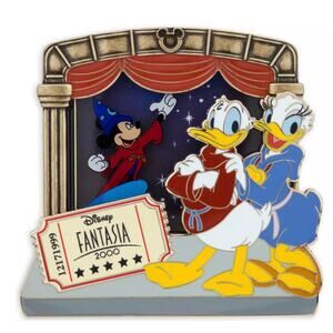 Fantasia 2000 Light-Up Theater Pin – Joy on the Screen – Limited Edition – D23